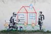 Graffiti haus von banksy 